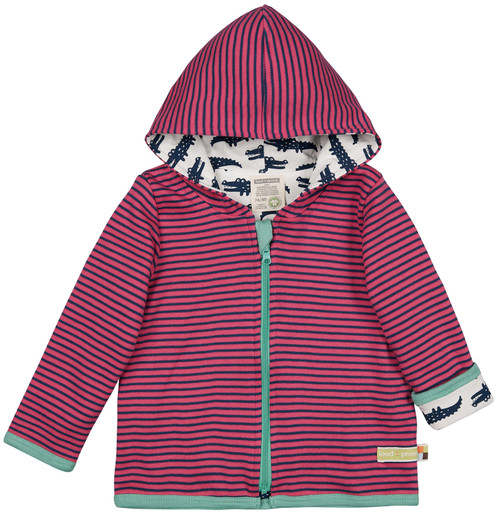 Loud+Proud Wendejacke Zipper Krokodil Azalea