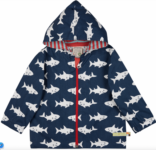 Loud+Proud Wasserabweisende OveJacke Hai marine