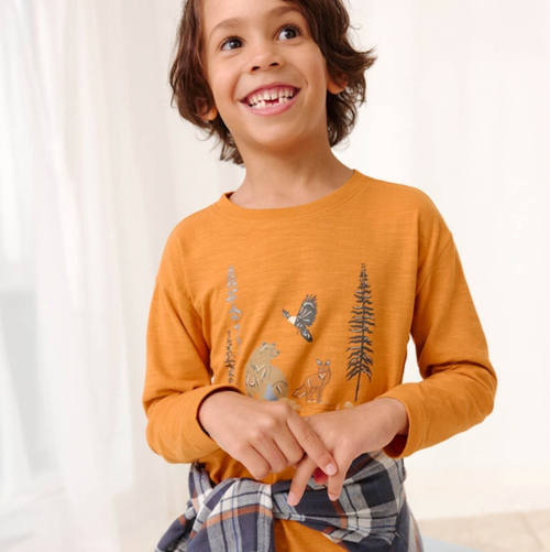 People Wear Organic - Organic Longsleeve „Wild Ones“