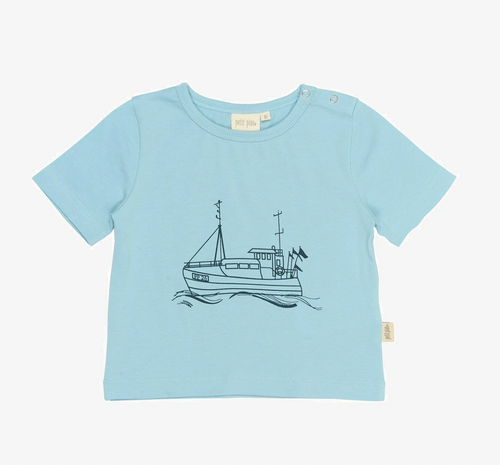 Petit Piao - Organic T-Shirt Schiff Soft Chambray