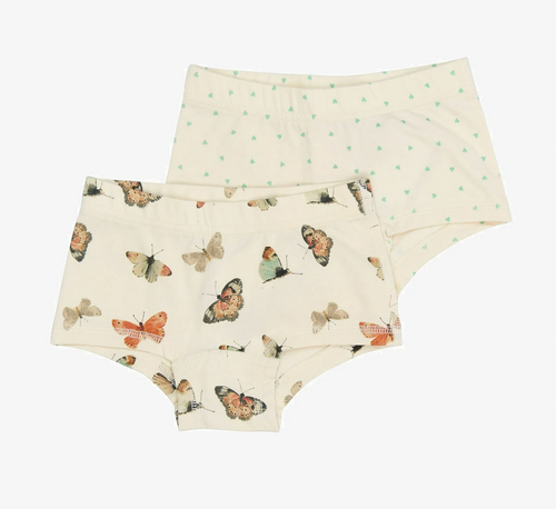 Petit Piao - Hipster Unterwäsche 2er-Pack Schmetterlinge