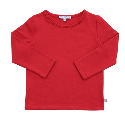Enfant Terrible - Organic Longsleeve Thermo Baumwolle rot