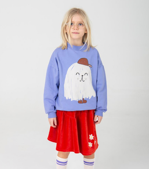Lötiekids - Organic Sweater Good Monster Lavendel
