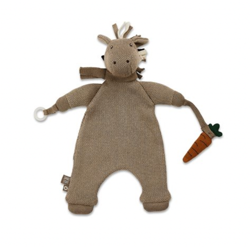 Smallstuff - Schnuffeltuch Pferd mit Karotte Taupe
