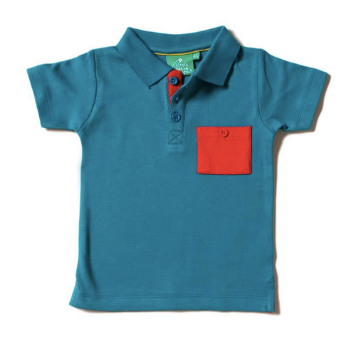Little Green Radicals - Teal Polo T-Shirt
