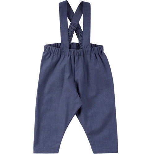 Leichte Baumwollhose Jeansoptik Baumwolle mit Trägern Trägerhose Müsli by Green Cotton