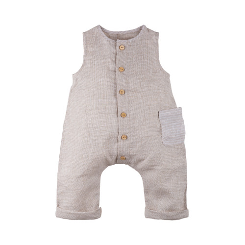 Leinen Overall beige von Pure Pure