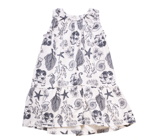 Kleid Baumwolljersey Muschel Müsli by Green Cotton