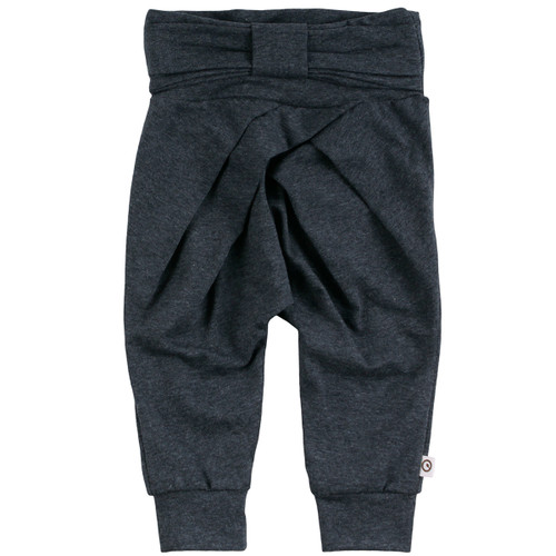 Müsli - Cozy me Bow Pants Dark Grey Melange
