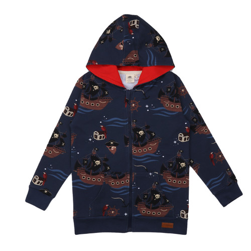 Walkiddy Zipperjacke Pirate Ships Piraten PS22-223