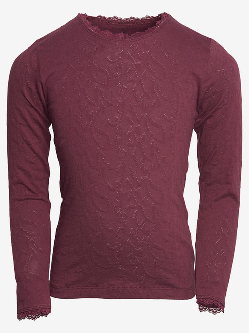 Enfant - Longsleeve Struktur beere