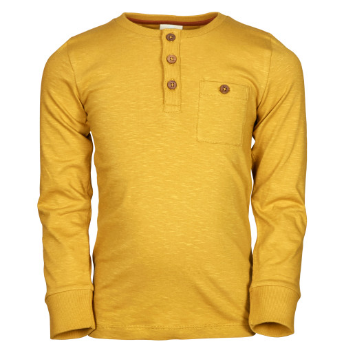 Enfant - Longsleeve mit Brusttasche gelb