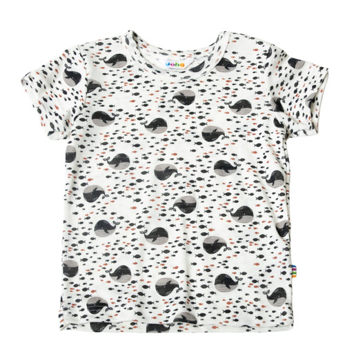 Joha - T-Shirt Wale Wolle-Seide