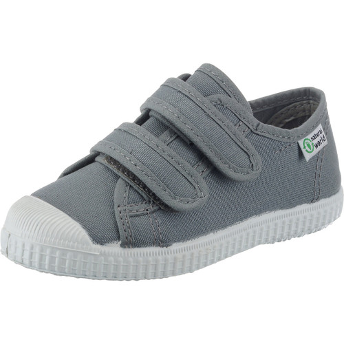 Stoffschuh Klett Kautschuk Natural World