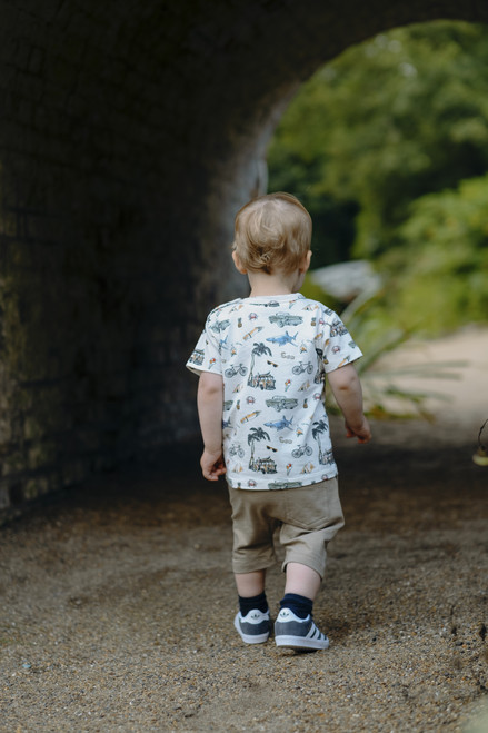T-Shirt Sommer Print Hust&Claire