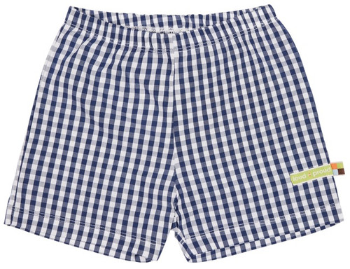 Shorts, kurze Hose, Vichy Karo, Loud+Proud ultramarin