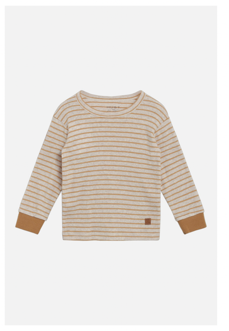 Hust&Claire - Longsleeve beige-gelb
