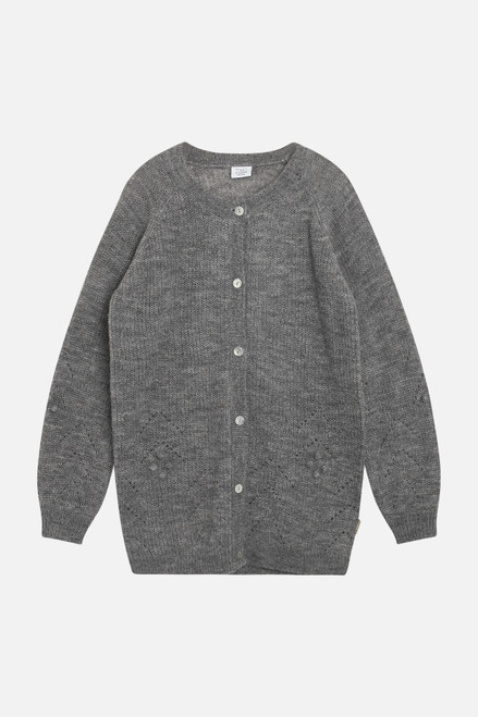 Cardigan strick grau Hust&Claire Christina