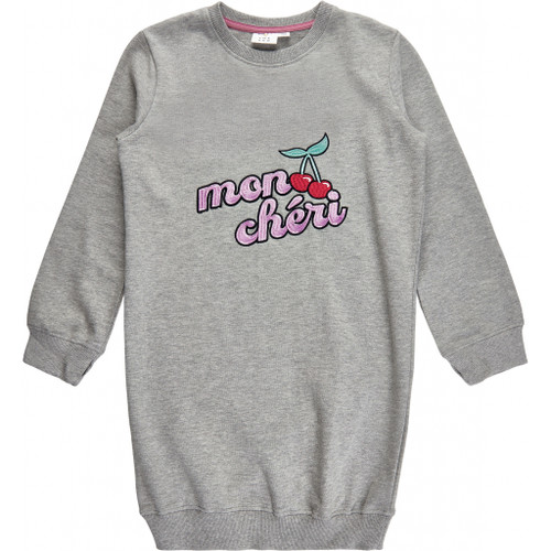 Swetkleid Pulli Kleid grau mon cherie von the new