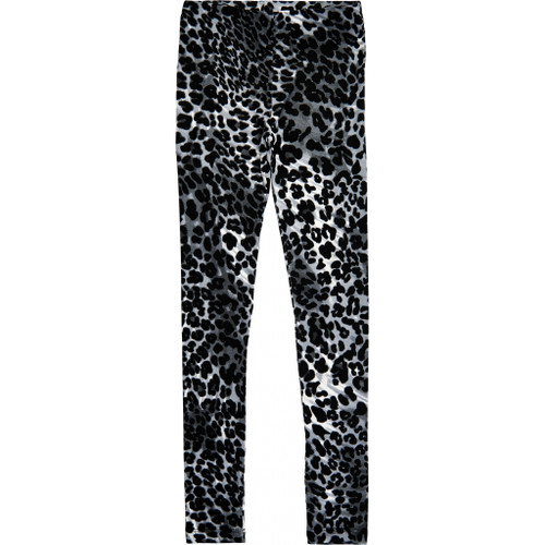 LEggings Leoprint grau Viskose The New