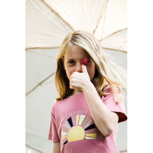 T-Shirt The New Girls just wanna have fun rosa