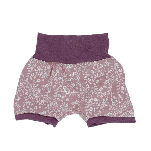 Mini Ballonhose Kiezkinder feine Blümchen rosa