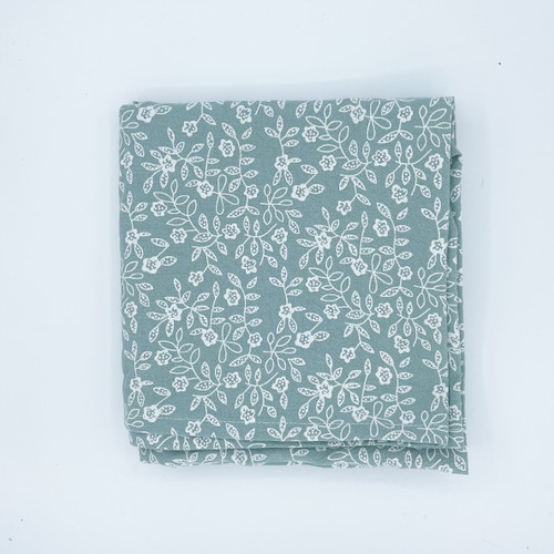 Tuch feine Blümchen mint