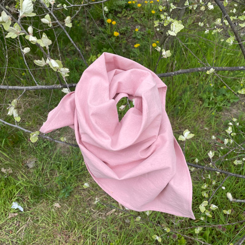 Tuch feine Blümchen rosa