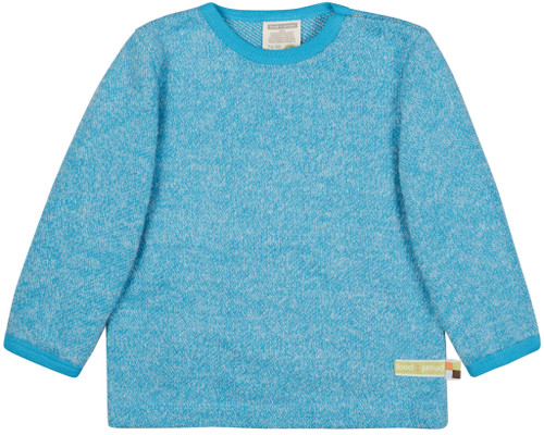 Loud+Proud - Shirt Melange Strick Aqua