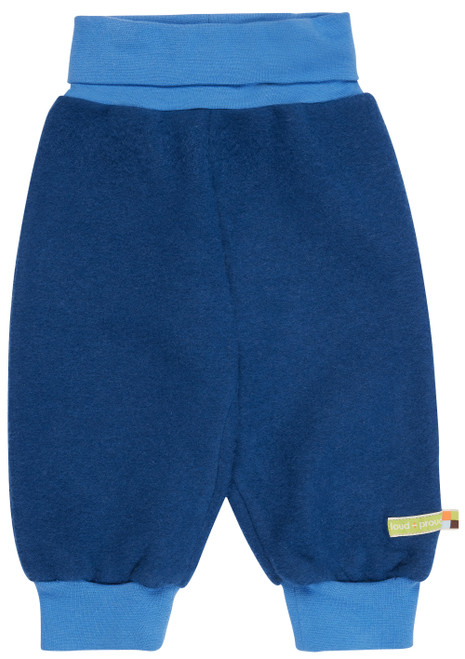 Loud+Proud - Hose Wollfleece Ultramarin