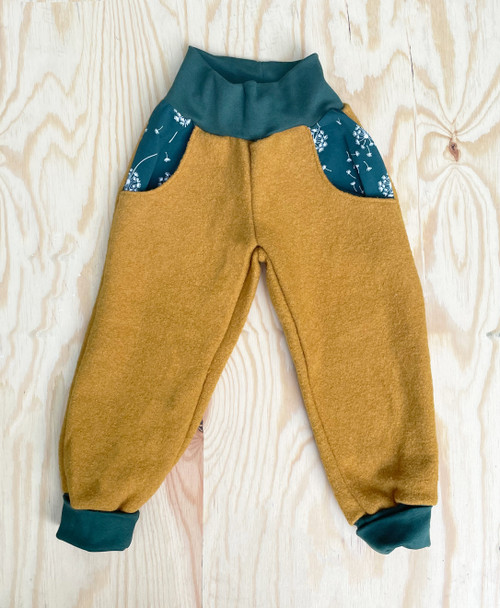 Kiezkinder Wollwalk Pumphose petrol