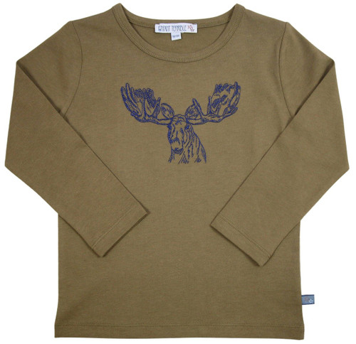 Enfant Terrible Lonsleeve Shirt Elch Oliv