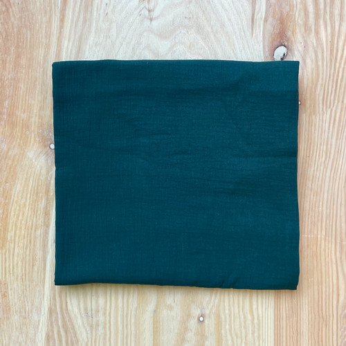 Kiezkinder Pucktuch Musselin Tannengrün