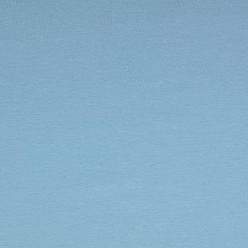 Jersey Baumwolle Uni pool blue hellblau