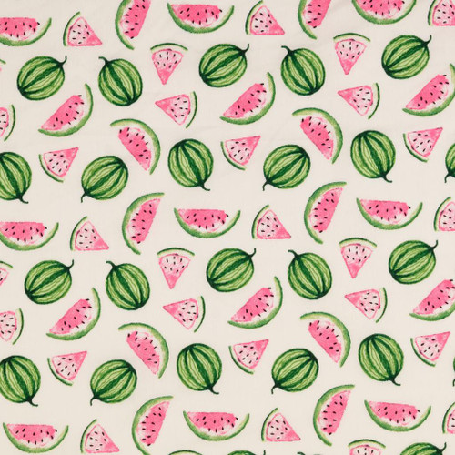 Popeline Baumwolle melone