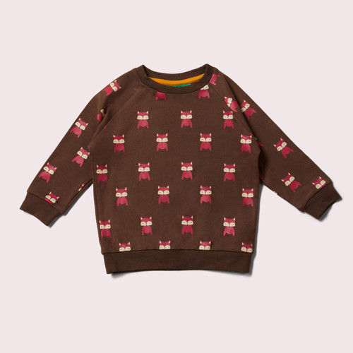 Little Green Radicals - Autumn Foxes Sweatshirt