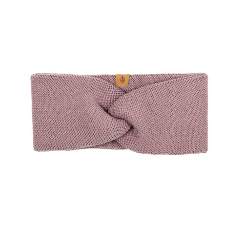 Pure Pure Wolle-Seide Stirnband mauve