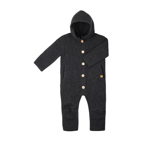 Pure Pure Overall Wollwalk recycled anthrazit