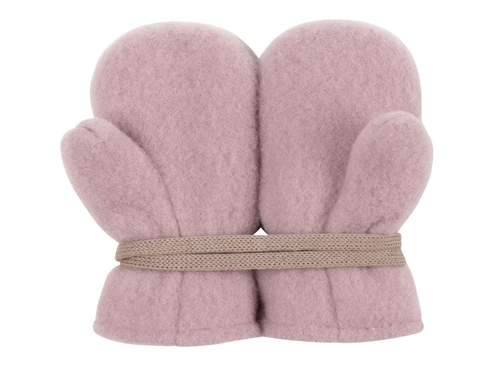 Pure Pure Wollfleece Handschuhe Mauve