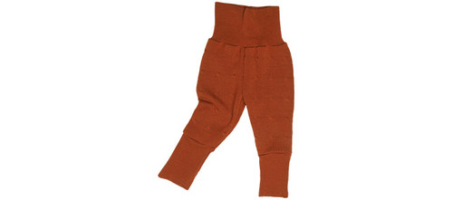 Reiff - Nabelbundhose Twist Merinowolle Strick terra