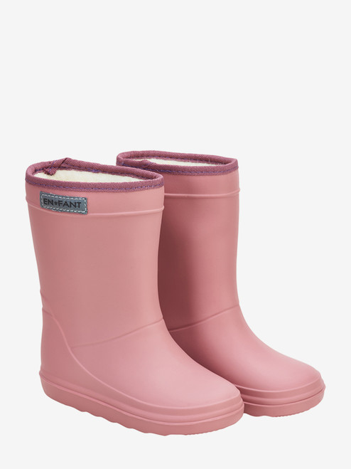 Thermo Gummistiefel Enfant old rose
