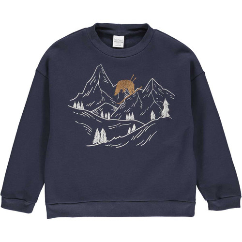 Fred´s World - Mountain Sweatshirt Night Blue