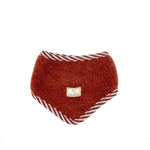 Pickapooh - Wollfleece Halstuch Ringel redwood