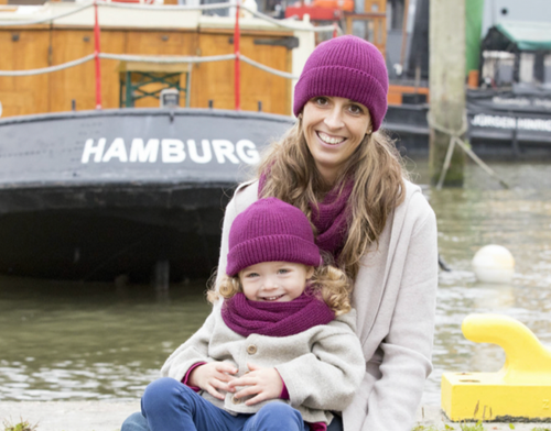 Pickapooh - Strickmütze Knut dahlia