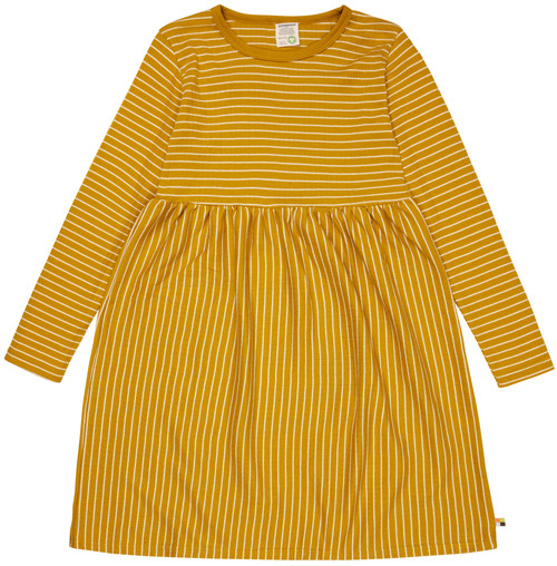 Loud+Proud Kleid Rippe curry