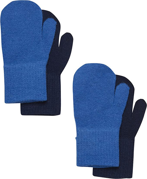 Celavi - Magic Handschuhe Wolle 2-pack Cobalt
