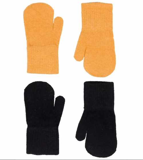 Celavi - Magic Handschuhe Wolle 2-pack Mineral Yellow