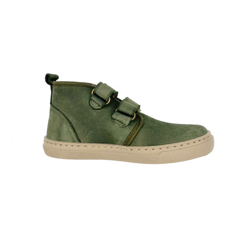 Natural World - Lederschuhe mit Klett Forest