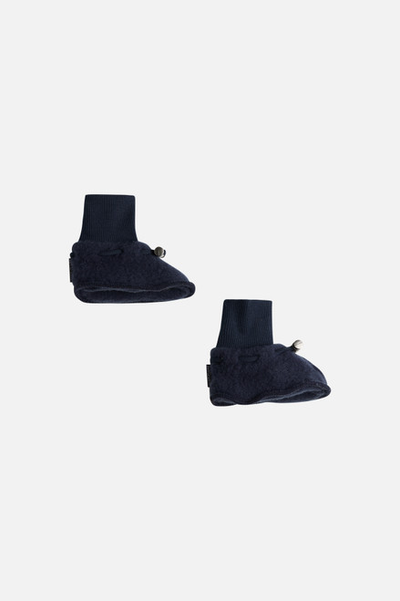 Hust&Claire - Wollfleece Schüchen marine