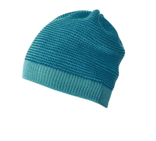 Disana - Beanie Strick lagoon-blue